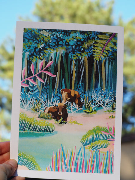 Série A5 " Animaux du Médoc "